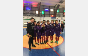 Nos U11 remportent le tournoi en Salle d'Orvault Sport ! 