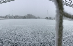 Le FC CHABOSSIERE sous la neige !! 