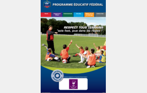 Le FC CHABOSSIERE ...à fond sur le PEF ( Programme Educatif Fédéral ) 