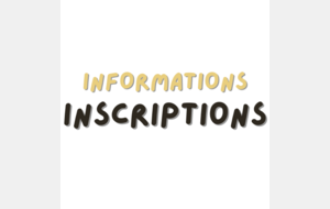 Information inscriptions