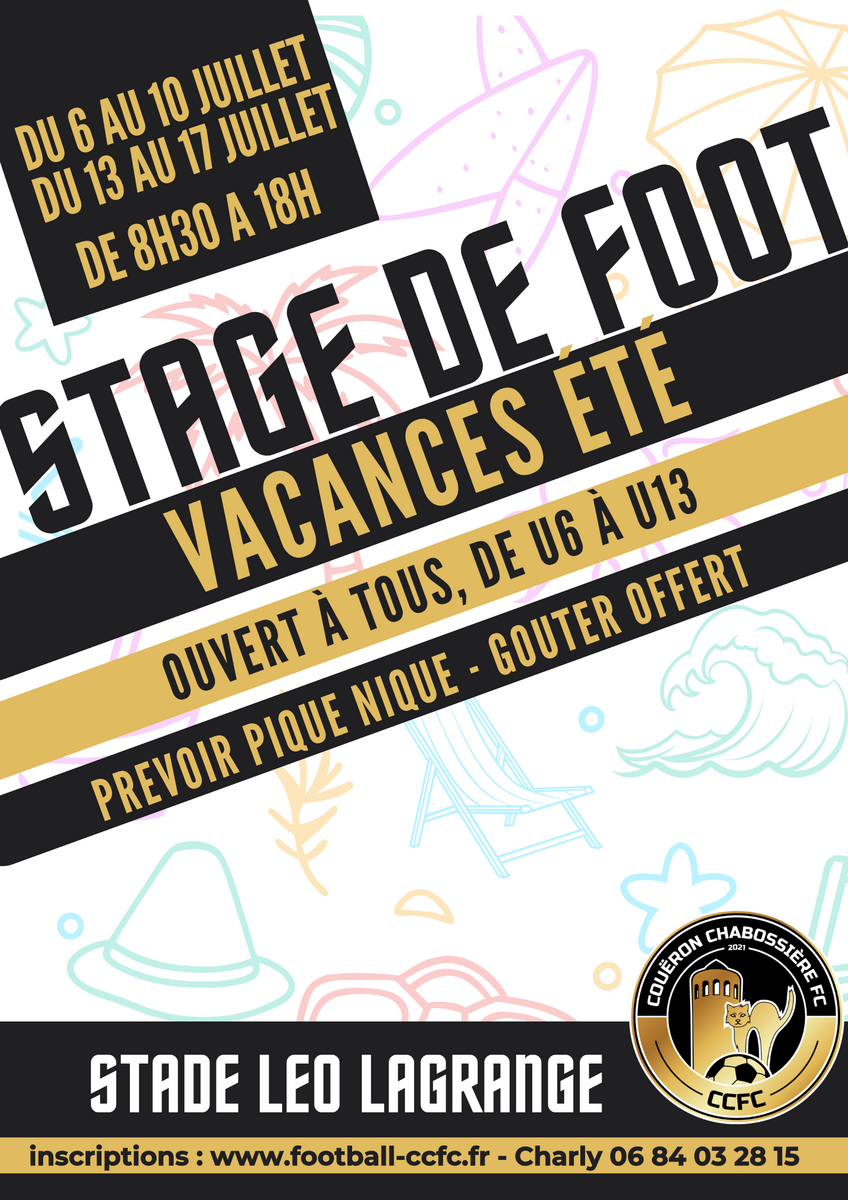 Stage été : Première semaine
