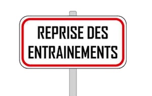Reprise Entraînements U11 et U13