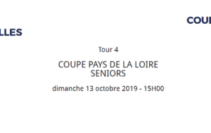 SENIORS 1/ST LEGER BEGROLLES ( 4éme Tour Coupe Pays de Loire )