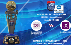 SENIORS 1 / FC LAURENTAIS LANDEMONTAIS  (6èmeTour COUPE PAYS DE LOIRE) 