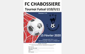 Tournoi en Salle U10/U11 A 09H 
