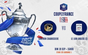 SENIORS A / LION D'ANGERS (3ème Tour COUPE DE FRANCE) -Stade S&amp;D.HAURAY