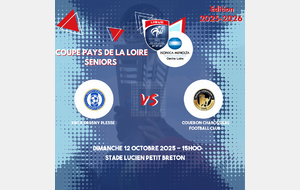 SENIORS A / DRESNY PLESSE( 4ème Tour Coupe Pays de Loire )