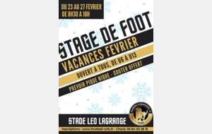 Stage 2e semaine Vacances Février