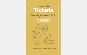 Pré-vente ticket