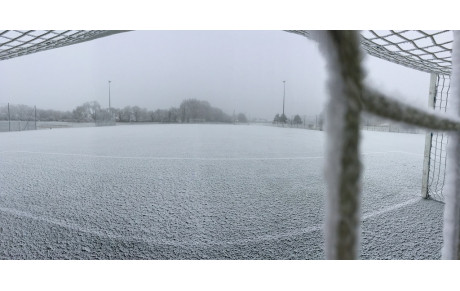 Le FC CHABOSSIERE sous la neige !! 