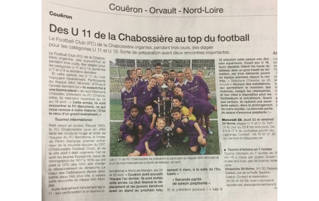! La Presse parle de Nous ! 