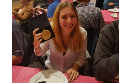 CHANELLE A L'HONNEUR LORS DE LA SOIREE DES SPORTIFS COUËRONNAIS !! 