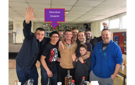 Le FC CHABOSSIERE s'exporte en Guyane !!