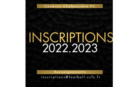 INSCRIPTIONS 2022.2023