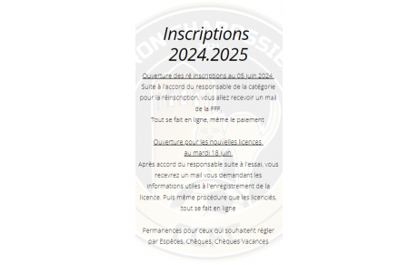 Inscriptions 24.25