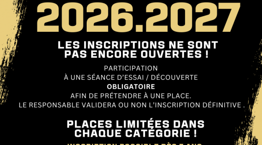 Inscriptions 2026.2027